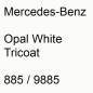 Preview: Mercedes-Benz, Opal White Tricoat, 885 / 9885.